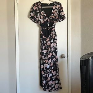 Amuse Society Floral Midi Dress